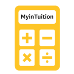 icon of MyinTuition calculator in yellow